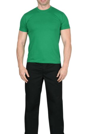 Футболка зелёная (яркая) 160г/м2 (ЧЗ)