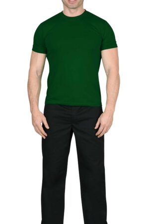 Футболка тёмно-зелёная 160г/м2