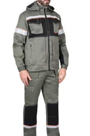 Костюм СИРИУС-РАДОМИР куртка, брюки, оливковый, 245 г./м2, 80%ПЭ, 20%ХБ
