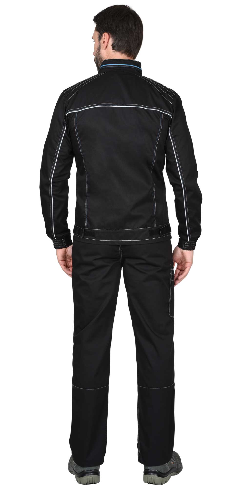 Костюм СИРИУС-АЛЕКС куртка, п/к, 245 г/м2, 65%ПЭ, 35%ХБ — изображение 2