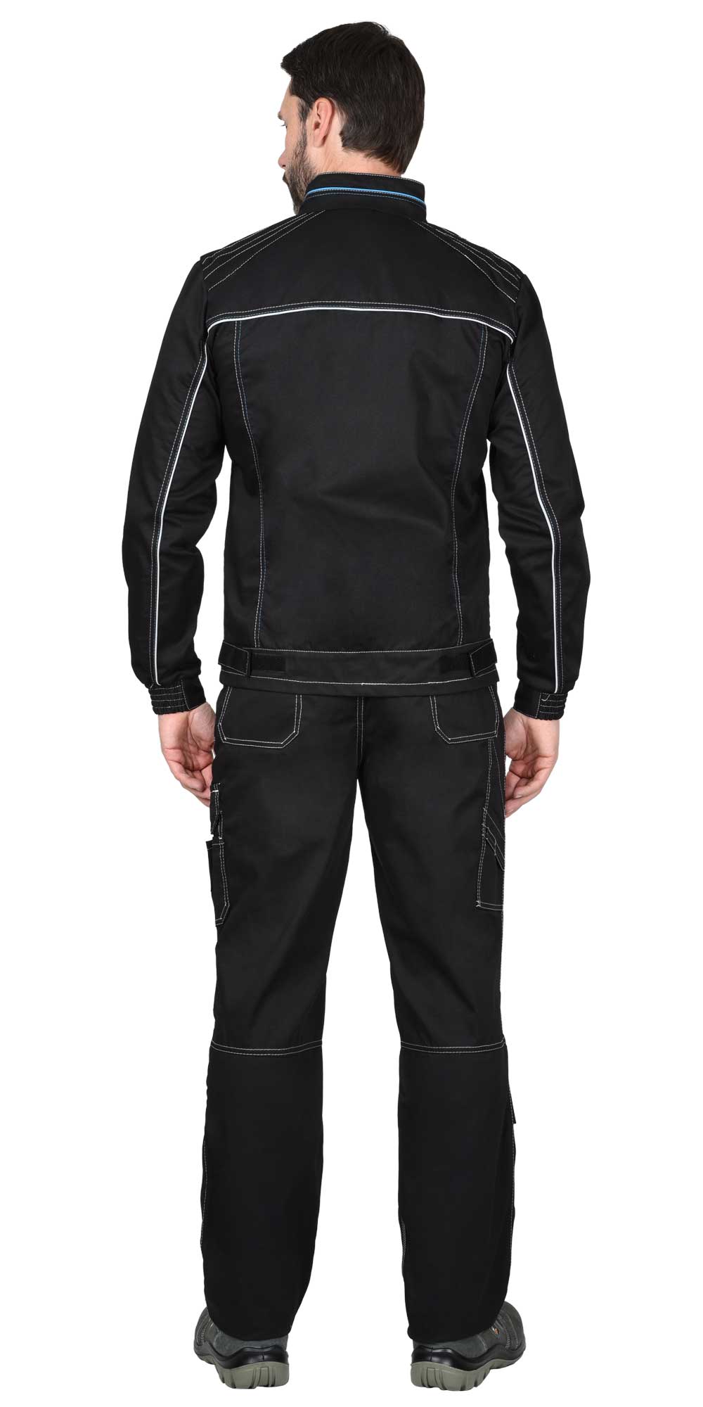 Костюм СИРИУС-АЛЕКС куртка, брюки, 245 г/м2, 65%ПЭ, 35%ХБ — изображение 2