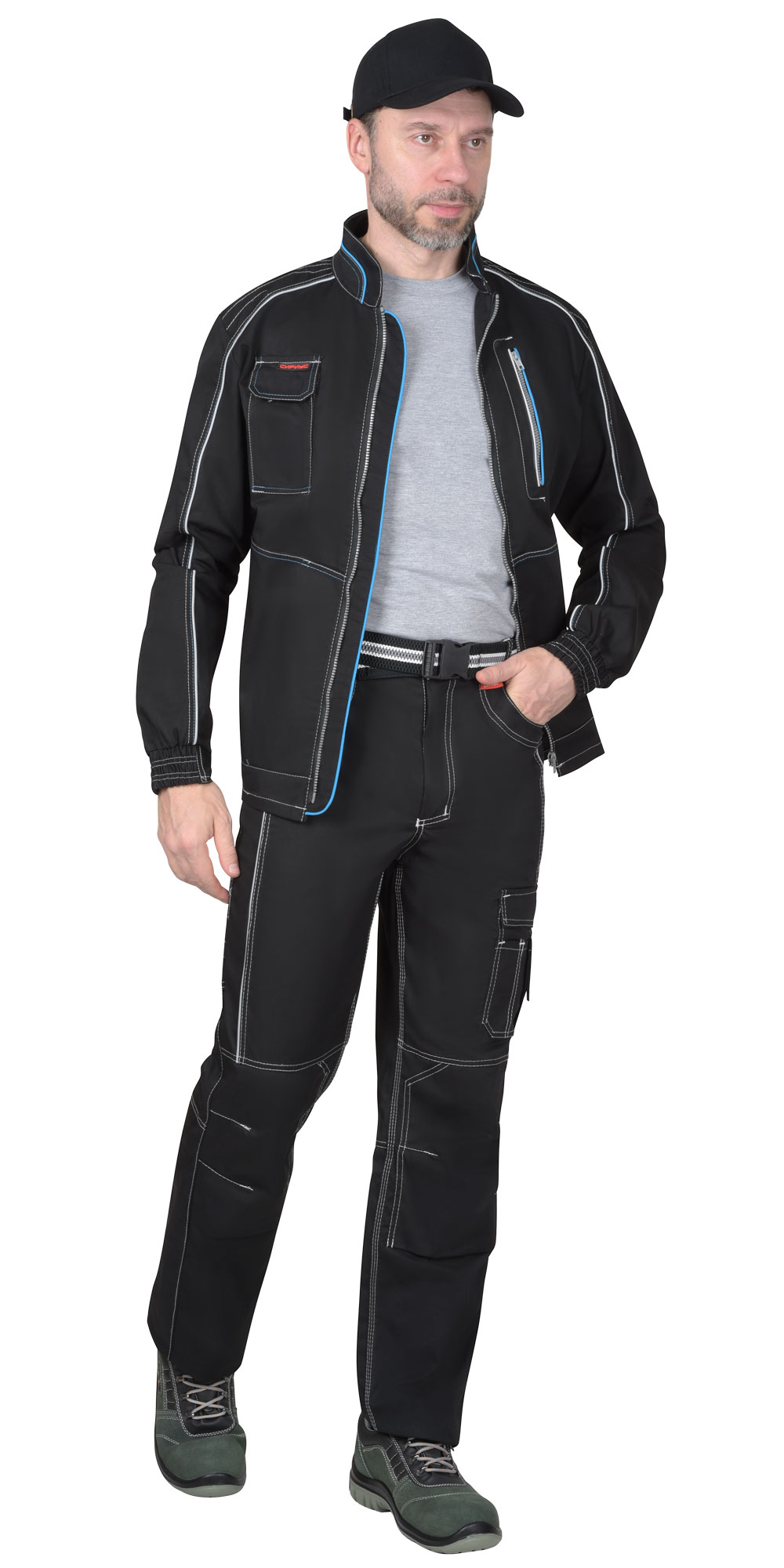 Костюм СИРИУС-АЛЕКС куртка, брюки, 245 г/м2, 65%ПЭ, 35%ХБ
