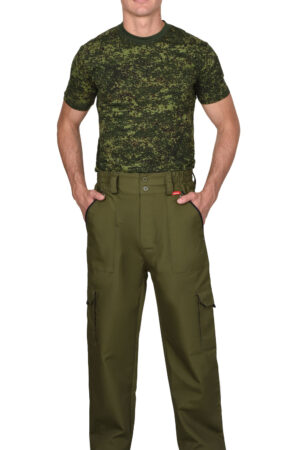 Футболка КМФ Цифра зелёная 160г/м2